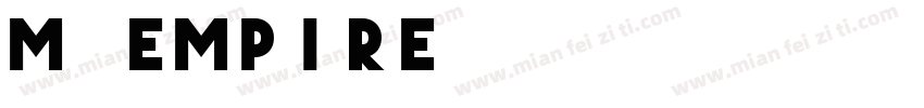 MB Empire字体转换
